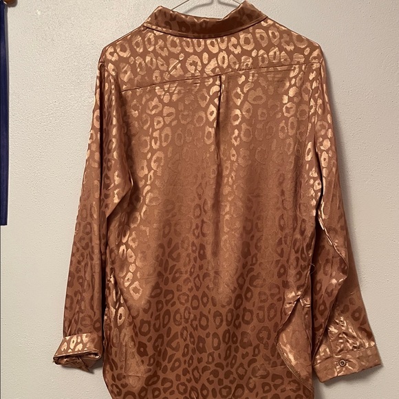 Leopard Print Button Down - Picture 2 of 2